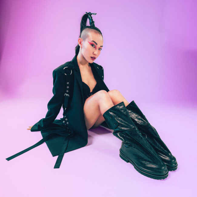 Fashion photo shoot , studio photography , flash